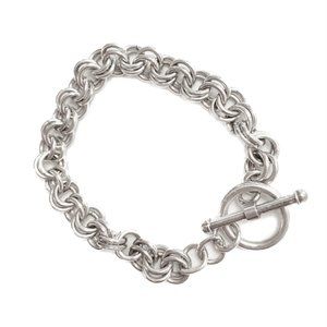 925 Solid Silver Chain Link Bracelet